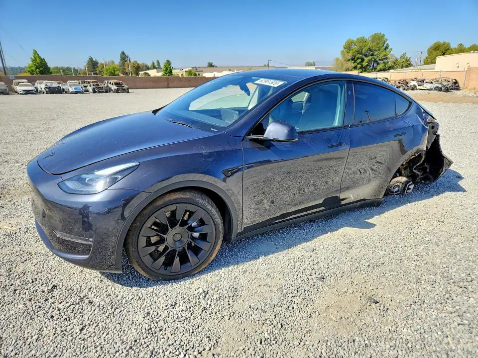 7SAYGAEE8RF041468 Tesla Model Y 2024 — Side damage, before-repair photo