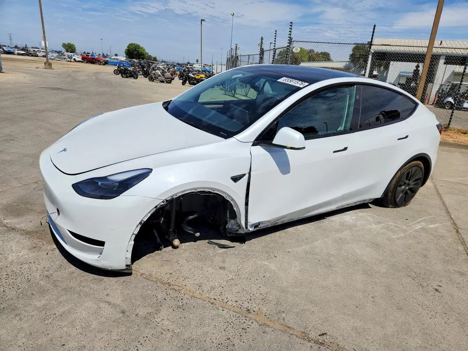2024 Tesla Model Y VIN 7SAYGDED7RF154403 фото 1