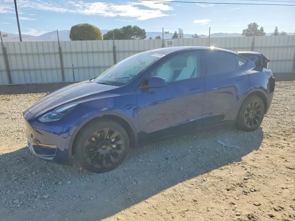 2024 Tesla Model Y VIN 7SAYGDEE5RF004377 фото 1