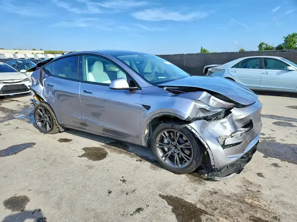 7SAYGDED1RA313347 — 2024 Tesla Model Y, photo 4 from Copart, Rear end