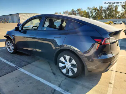 2024 Tesla Model Y VIN 7SAYGDEE8RF037311 фото 2