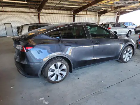 7SAYGDEE3RF077117 — 2024 Tesla Model Y, photo 3 from Copart, Side