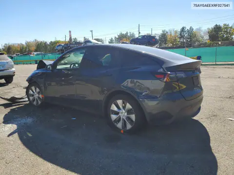 2024 Tesla Model Y VIN 7SAYGAEEXRF027541 фото 2