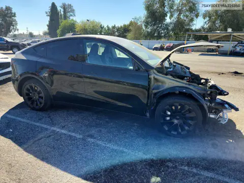 2024 Tesla Model Y VIN 7SAYGDEE9RA225350 фото 4