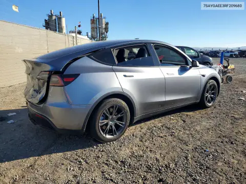 2024 Tesla Model Y VIN 7SAYGAEE3RF209680 фото 3