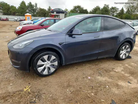 7SAYGDEE9RA274077 — 2024 Tesla Model Y, Задня частина, фото до ремонту