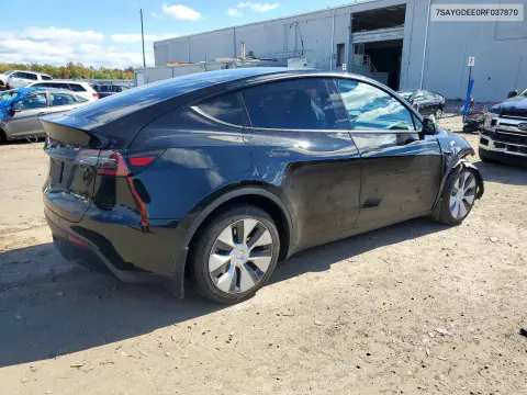 2024 Tesla Model Y VIN 7SAYGDEE0RF037870 фото 3