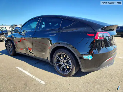 7SAYGDED9RF117823 — 2024 Tesla Model Y, фото 2 з Copart, Передня частина