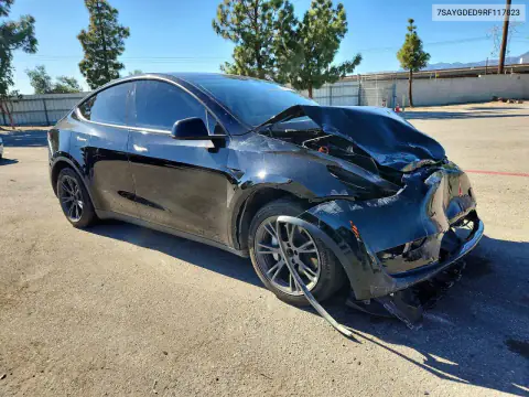 7SAYGDED9RF117823 — 2024 Tesla Model Y, фото 4 з Copart, Передня частина