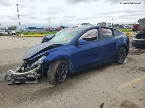 7SAYGDEE9RF159661 — 2024 Tesla Model Y, Передня частина, фото до ремонту