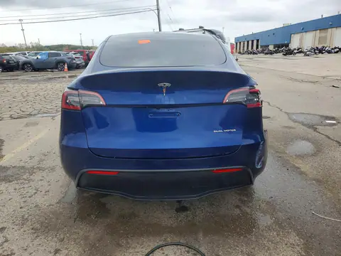 7SAYGDEE9RF159661 — 2024 Tesla Model Y, წინა ნაწილი, ფოტოები შეკეთებამდე
