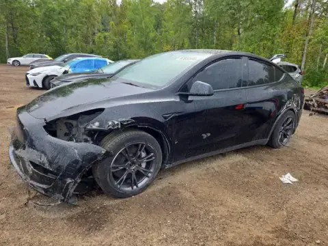 7SAYGDEE0SF294470 Tesla Model Y 2025 — დაზიანება უკანა ნაწილი, ფოტო შეკეთებამდე