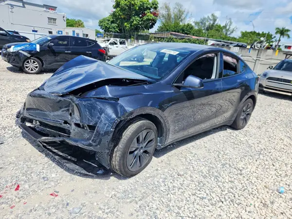7SAYGDED6SF268043 Tesla Model Y 2025 — повреждение Передняя часть, фото до ремонта