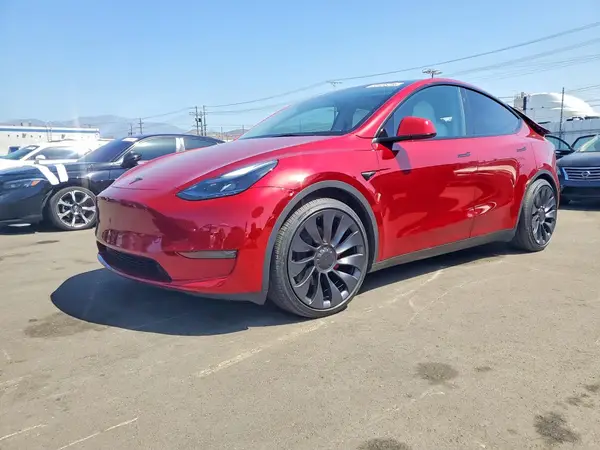 7SAYGDEF5SF312003 Tesla Model Y 2025 — повреждение Задняя часть, фото до ремонта