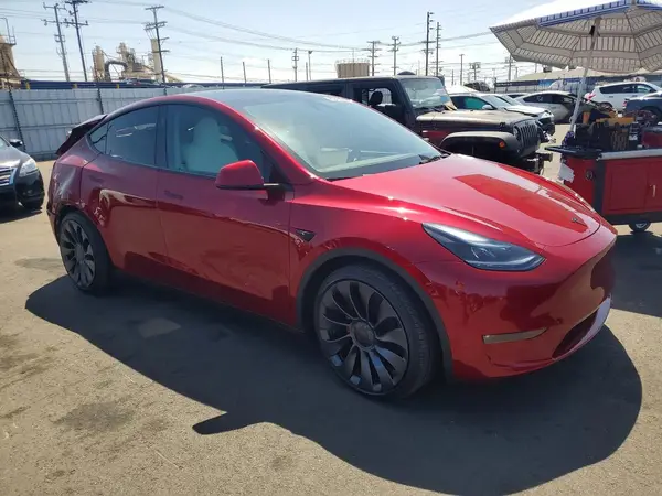 7SAYGDEF5SF312003 — 2025 Tesla Model Y, фото 4 с аукциона Copart, Задняя часть
