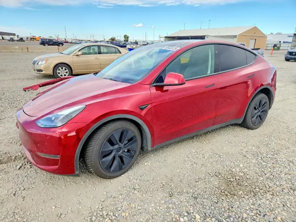7SAYGAEE2SF286174 — 2025 Tesla Model Y, Передняя часть (Front End), фото до ремонта