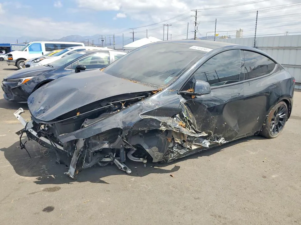 2025 Tesla Model Y VIN 7SAYGDED7SF219854 фото 1