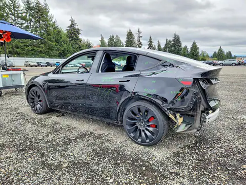 7SAYGDEF6SF215781 — 2025 Tesla Model Y, zdjęcie 2 z Copart 30.10.2026, Tył