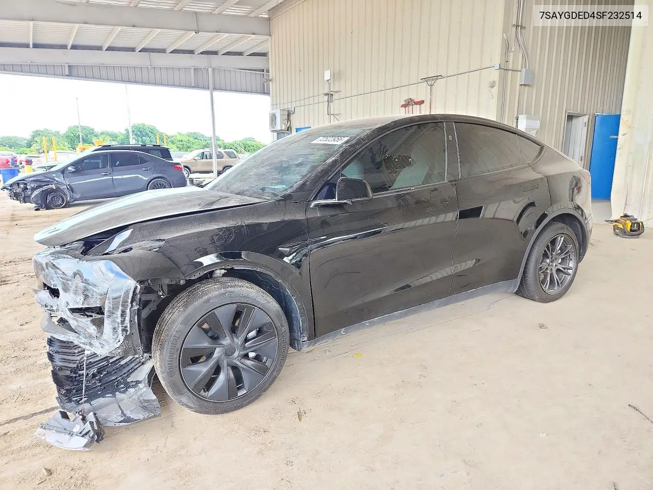 2025 Tesla Model Y VIN 7SAYGDED4SF232514 фото 1