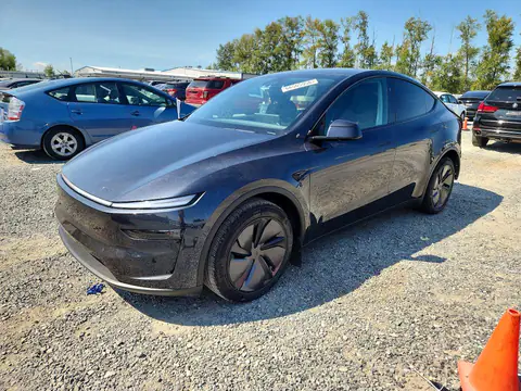 7SAYGDED0TF549207 Tesla Model Y 2026 — დაზიანება უკანა ნაწილი, ფოტო შეკეთებამდე