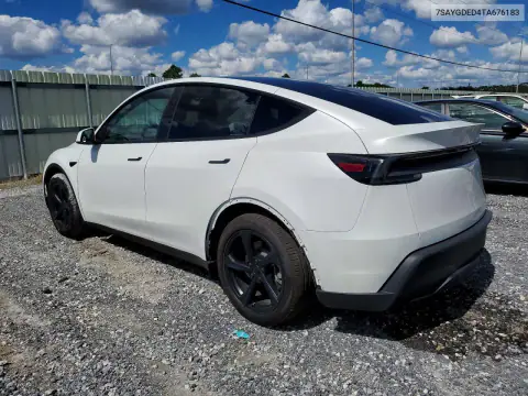 7SAYGDED4TA676183 — 2026 Tesla Model Y, фото 2 з Copart, Бокова частина