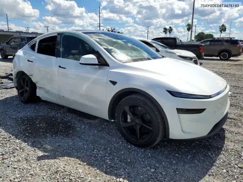 7SAYGDED4TA676183 — 2026 Tesla Model Y, фото 4 з Copart, Бокова частина