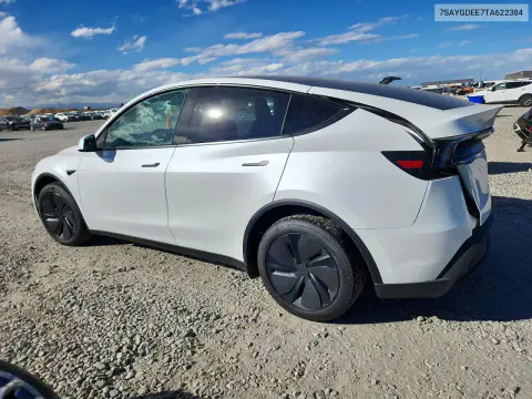 2026 Tesla Model Y VIN 7SAYGDEE7TA622384 фото 2