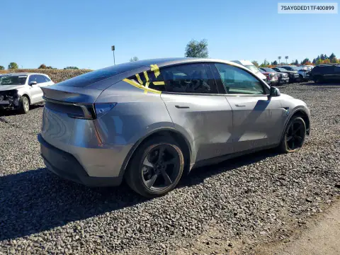 7SAYGDED1TF400899 — 2026 Tesla Model Y, фото 3 з Copart, Передня частина