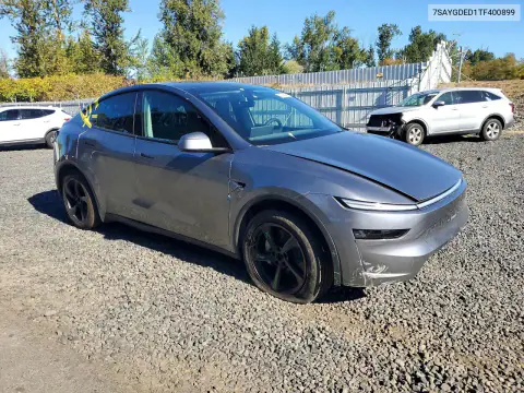 7SAYGDED1TF400899 — 2026 Tesla Model Y, фото 4 з Copart, Передня частина