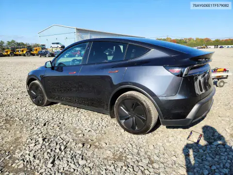 7SAYGDEE1TF579082 — 2026 Tesla Model Y, фото 2 с аукциона Copart, ПЕРЕДНЯЯ ЧАСТЬ