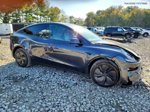 7SAYGDEE1TF579082 — 2026 Tesla Model Y, фото 4 с аукциона Copart, ПЕРЕДНЯЯ ЧАСТЬ