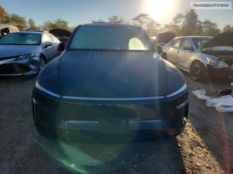 7SAYGDEE6TF370033 — 2026 Tesla Model Y, ЗАДНЯЯ ЧАСТЬ, фото до ремонта