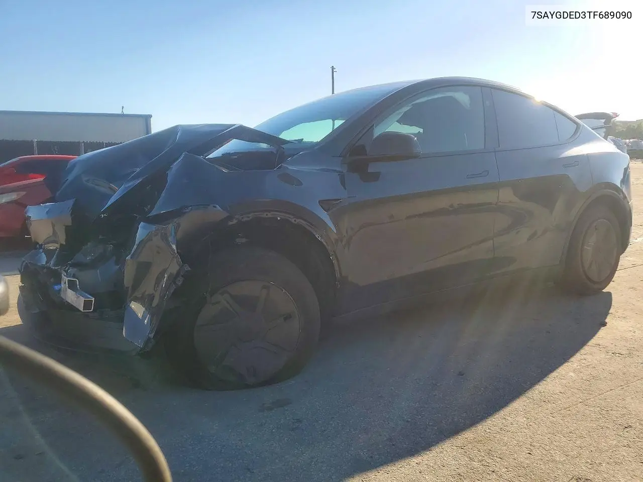 2026 Tesla Model Y VIN 7SAYGDED3TF689090 фото 1