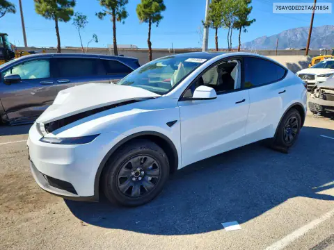 7SAYGDED2TA601854 — 2026 Tesla Model Y, Передня частина, фото до ремонту