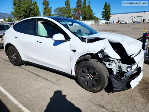 7SAYGDED2TA601854 — 2026 Tesla Model Y, фото 4 з Copart, Передня частина