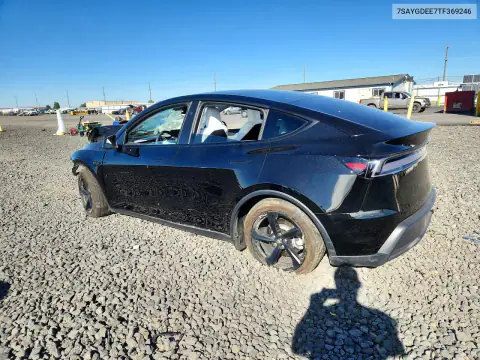 7SAYGDEE7TF369246 — 2026 Tesla Model Y, ფოტო 2, Copart, წინა ნაწილი