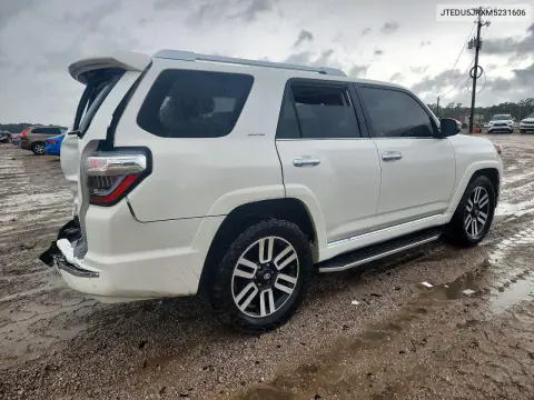 2021 Toyota 4Runner Limited VIN JTEDU5JRXM5231606 фото 3