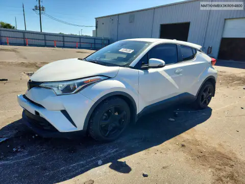 NMTKHMBX3KR094800 — 2019 Toyota C-HR, ПЕРЕДНЯЯ ЧАСТЬ, фото до ремонта