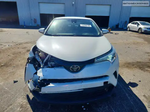 NMTKHMBX3KR094800 — 2019 Toyota C-HR, Front end, before-repair photos