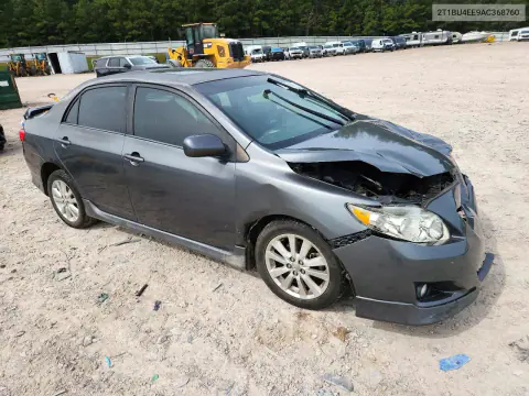 2010 Toyota Corolla S VIN 2T1BU4EE9AC368760 фото 4
