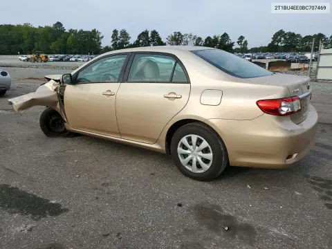 2011 Toyota Corolla Le VIN 2T1BU4EE0BC707469 фото 2
