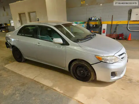 2011 Toyota Corolla Le VIN 2T1BU4EE9BC551979 фото 4