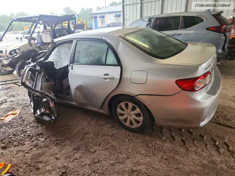 2011 Toyota Corolla Le VIN JTDBU4EE0BJ100847 фото 2