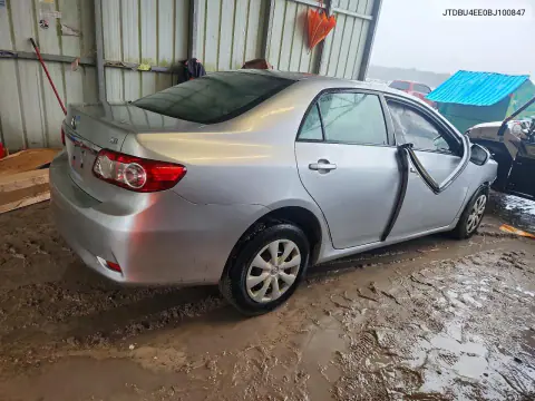 2011 Toyota Corolla Le VIN JTDBU4EE0BJ100847 фото 3