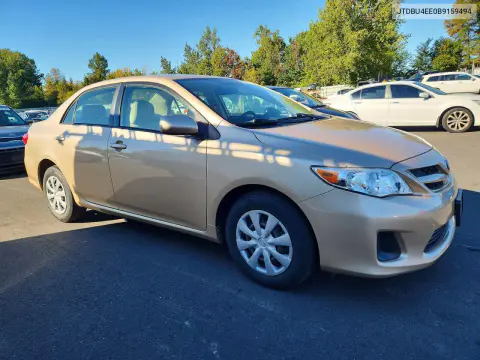 2011 Toyota Corolla Le VIN JTDBU4EE0B9159494 фото 4