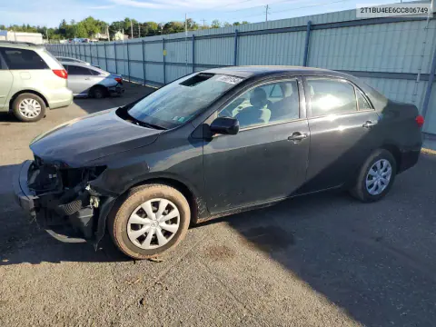 2012 Toyota Corolla L VIN 2T1BU4EE6CC806749 фото 1