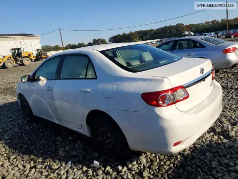 5YFBU4EE4CP024255 — 2012 Toyota Corolla, фото 2 с аукциона Copart 19.10.2026, Боковая часть