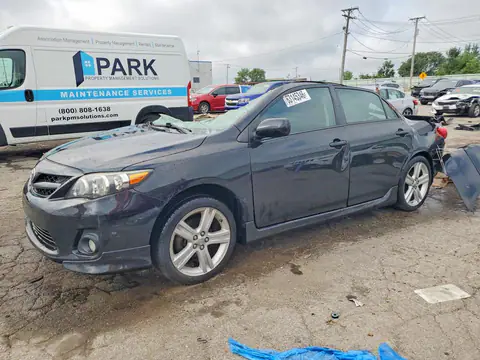 5YFBU4EE2DP166900 — 2013 Toyota Corolla, სახურავი (Top/Roof), ფოტოები შეკეთებამდე