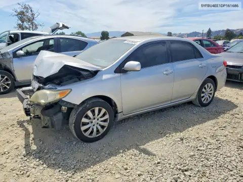 5YFBU4EE1DP161686 — 2013 Toyota Corolla, Передняя часть, фото до ремонта