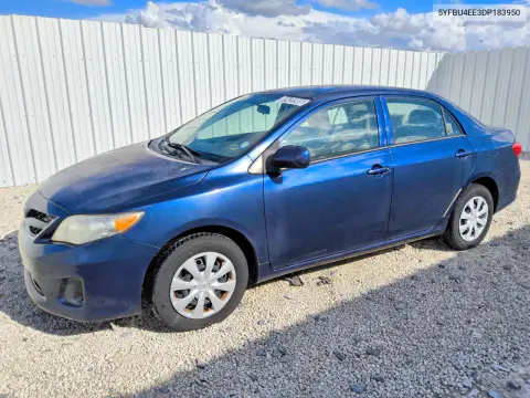 2013 Toyota Corolla L VIN 5YFBU4EE3DP183950 фото 1